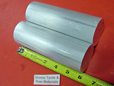 2 pieces 1-5/8" ALUMINUM 6061 ROUND ROD SOLID BAR 6" LONG NEW Lathe Stock 1.625"
