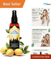 Versatile Citrus Tea Tree Deodorizer - Fresh Natural Spray for Shoes  Home