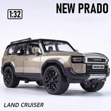 1:32 TOYOTA PRADO Land Cruiser Off Road Vehicle Metal Alloy Diecast Model Car