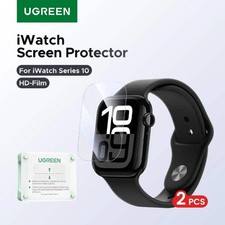 UGREEN Full-Coverage Screen Protector for Apple Watch 46/42mm - 2-Pack