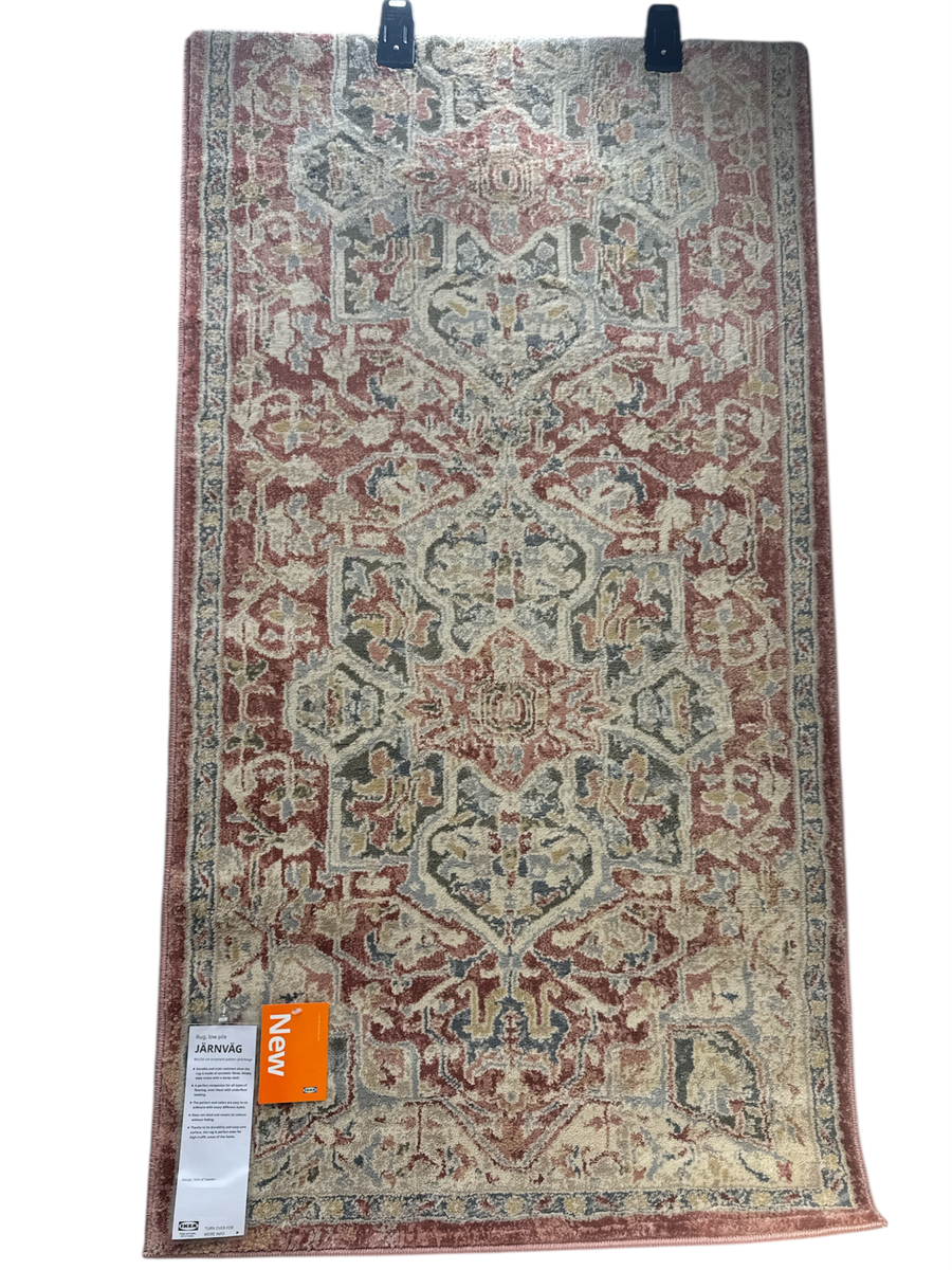 良品】IKEA JÄRNVÄG ヤーンヴェグ ラグ 133x195cm JÄRNVÄG rug, low