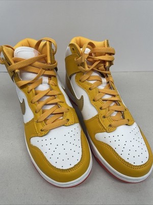 Nike Dunk High W University Gold Shoes DQ4691-700 Womens Size 7