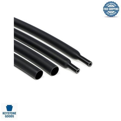 1/8'' Dual Wall Adhesive-Lined Heat Shrink Tubing   Waterproof, Oil-Proof, Ins...