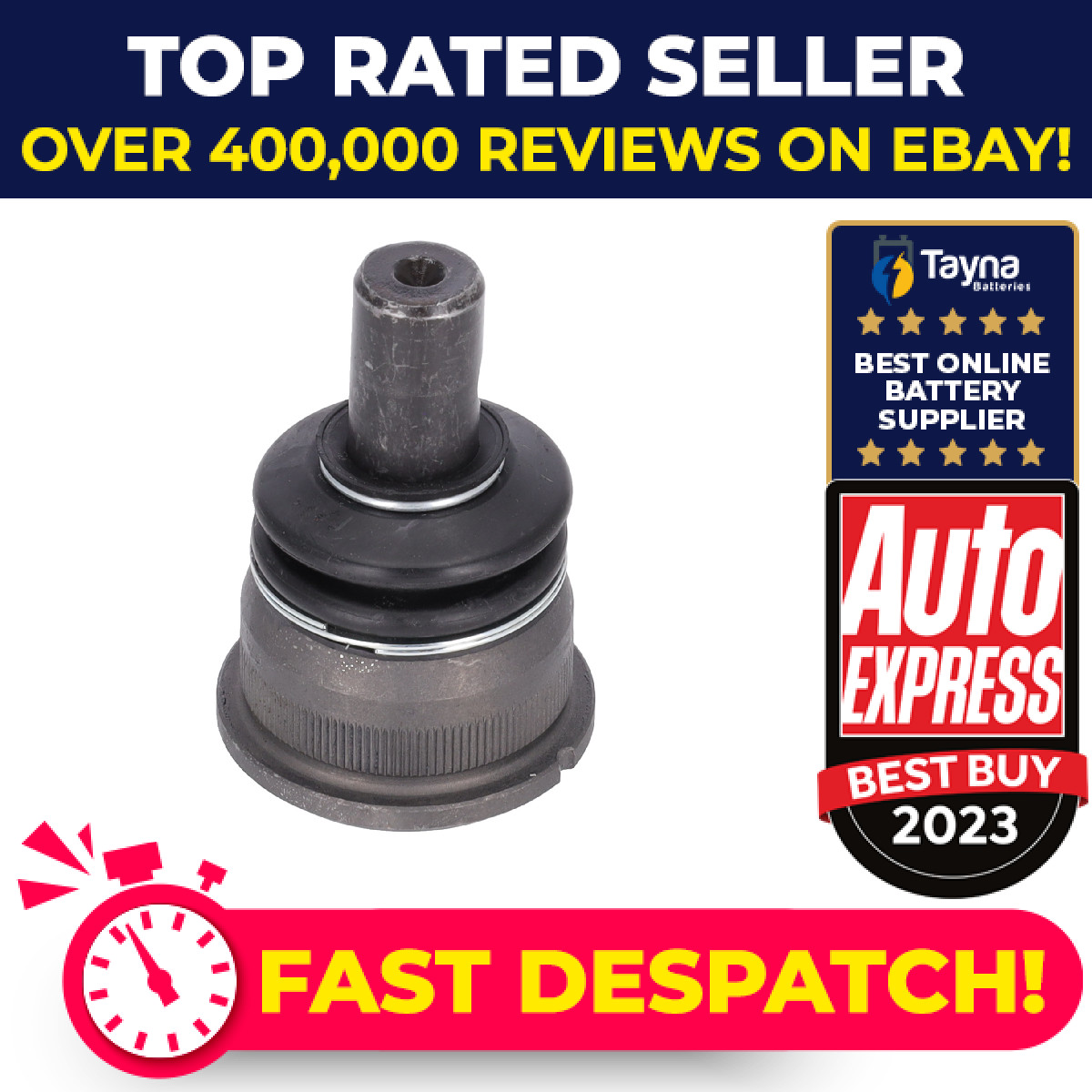 Ball Joint fits MERCEDES E300 S124, W124 3.0D Lower 93 to 96 Suspension Febi New