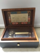 (CRACKED TOP) Reuge Switzerland Music Box CH ...