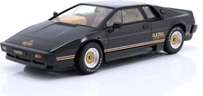 1981 Lotus Esprit Turbo Black in 1:18 scale by KK Diecast