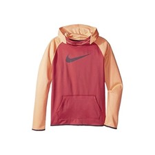 Nike Therma-fit Youth XL Orange/Purple Fleece Pullover Hoodie