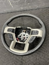 17-22 Driver Steering Wheel Leather Heated Lariat Ford F350 F250 Bent 17-22 Driver Steering Wheel Leather Heated Lariat Ford F350 F250 Bent