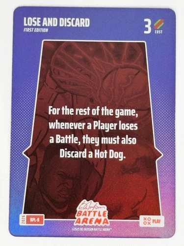 Lose And Discard Bonus Plays Cost 3 2026 Bo Jackson Griffey Battle Arena #BPL-8