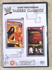 WWE Tagged Classics Wrestlemania 13 & 14 DVD (2 Disc Set) WWF RARE