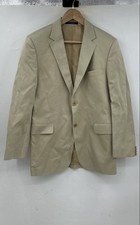 H M Beige Double Cut Slim Fit Notch Collar Blazer Men's 36 FLAWS Formal