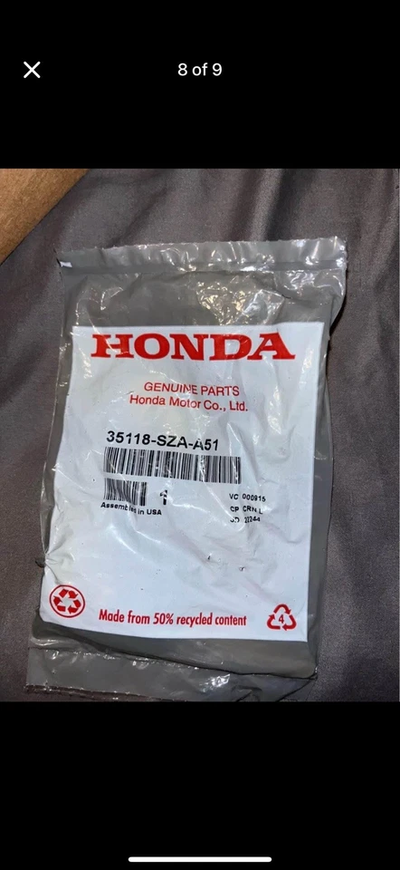 Cilindro interruptor encendido Honda Pilot 09 10 11 12 13 - 15 (1) llave AUTOMÁTICO #3766 Foto 2 de 4