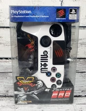 Mad Catz Street Fighter V FightPad PRO for PlayStation 4 and PlayStation 3 - NEW