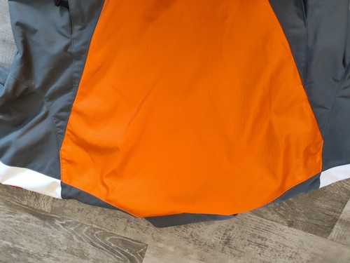 POLARIS Indy Pure Racing Snowmobile Full Zip Jacket Mens Medium Orange DuPont - Picture 20 of 20