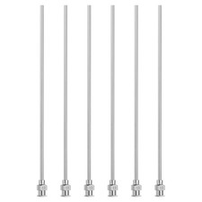 6 Pcs 13G 5 Inch Blunt Tip Dispensing Needle for Refilling Liquid Inks