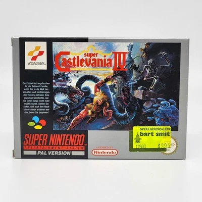 Super Castlevania IV - Super Nintendo SNES - Komplett - BRD - TOP - Bild 1 von 4