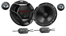 JVC CS-DR601C DRVN Series 6.5" 2-Way 360W Max Car Audio Component Speakers Pair