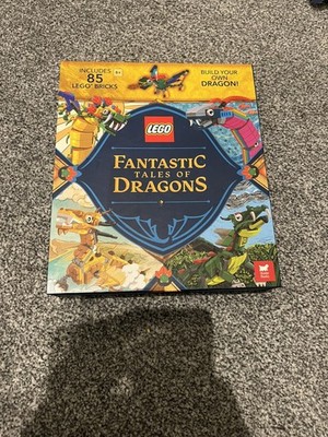 LEGO  Fantastic Tales of Dragons Book and Lego bricks to build dragon 