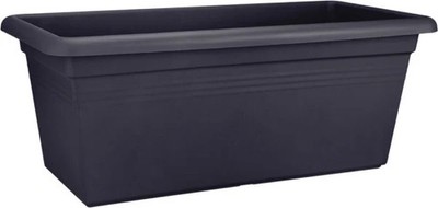 Elho Pflanzkasten Green Basics XXL schwarz 96,6 cm  Blumenkästen