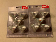 Image of 10 x Halogen MR16 Spotlight Bulbs GU5.3 12V 2 Pin 50w