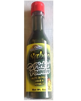Arcoiris Sour Pickle Powder 6oz Bottle Great With Everything