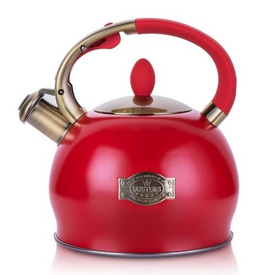 SUSTEAS Stove Top Whistling Tea Kettle - Food Grade Stainless Steel Teakettle...