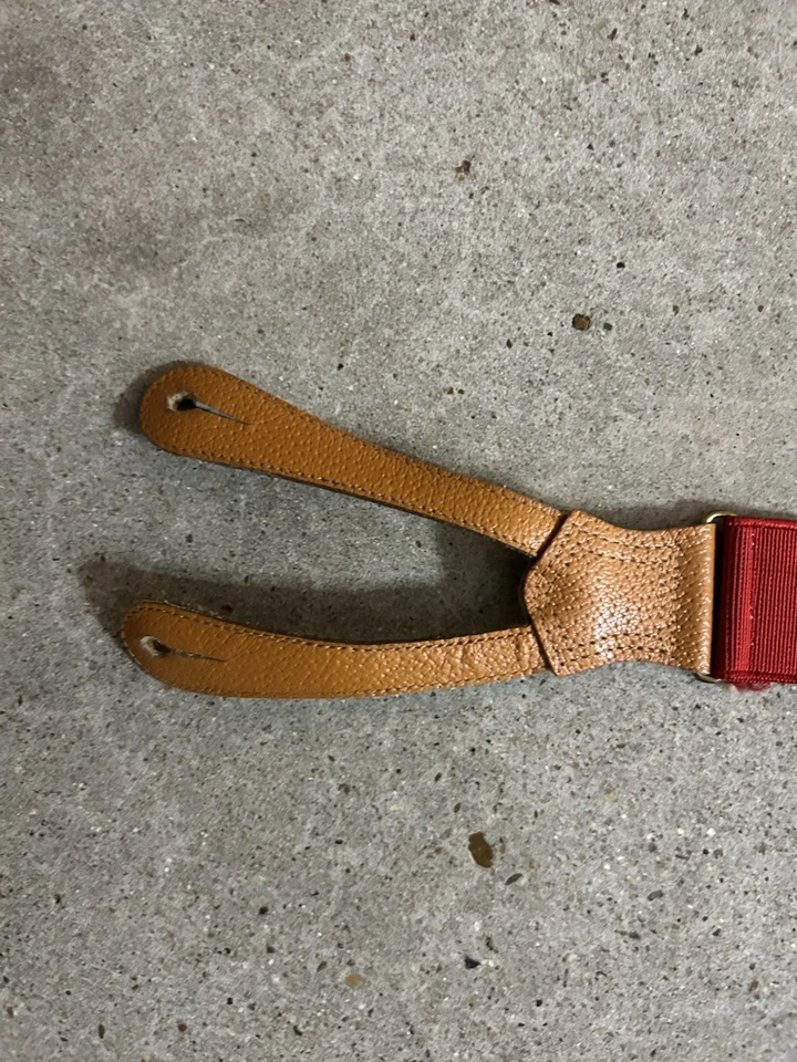 Tirantes elásticos rojos vintage Polo Ralph Lauren Foto 2 de 4