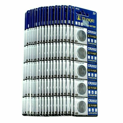 #ad #ad 100 PCS CR2032 Lithium Battery 3V Button Cell Batteries Carded $17.99