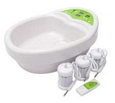 Fu&szlig;bad Royal Spa Fu&szlig;elektrolyse inkl. Fernb., 3 Spulen m. 6,3 mm Klinkenst.