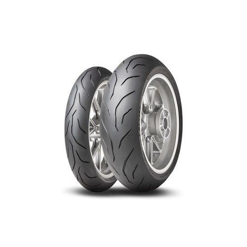 Pneumatici Moto Dunlop Sportsmart MK4 Nuovi Coppia Gomme 120 + 180 Dot 2024 - Imagen 4 de 4