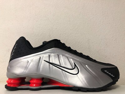 Nike Shox R4 Black Metallic Silver BV1111-008 Size 11.5