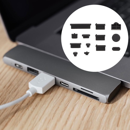 3 Set PC Anti Abdeckung Port Anti Stecker Laptop Port Stecker - 第 11/12 張圖片