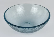 Fire & Light Recycled Glass 6" Bowl Ocean 1st Quality #2