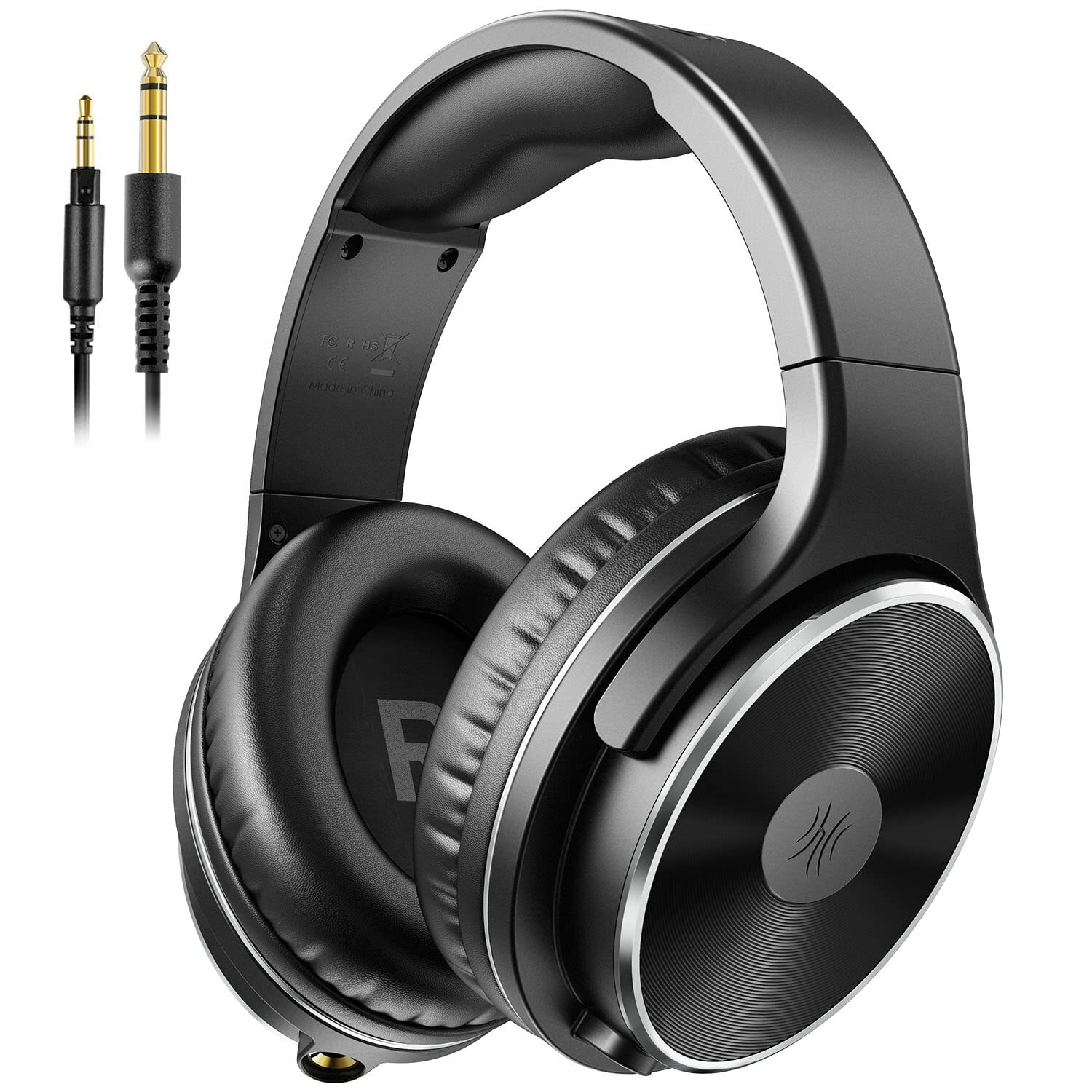 OneOdio Wired Headphones - Over Ear Headphones with Noise Isolation Dual Jack...-image