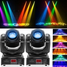 2X 120W Moving Head Stage Light RGBW DMX Beam Spot 8Gobo Party DJ Disco Lighting