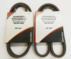Set of 2 Belts w/ Kevlar for MTD 754-0370, 754-0370A, 754-0280, 754-0280A