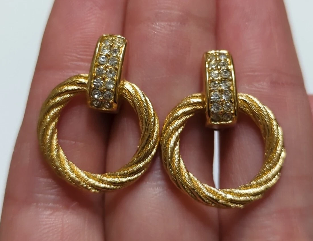 Dior 2024 earrings ebay