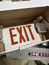 exit sign emergency light