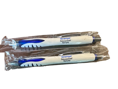 2 Quality GSK Veramyst Pharmaceutical Drug Rep pens!
