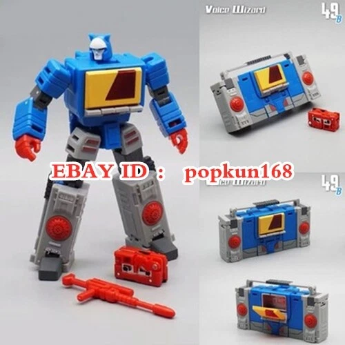 In Stock Blaster Emitter MFT MF-49B With Tape Blue Action Figure Robot Toys New  - Image 4 of 4
