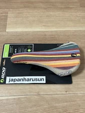 SDG BEL-AIR Bicycle Saddle BL Special (Stripe/Tan) 270mmx140mm JAPAN