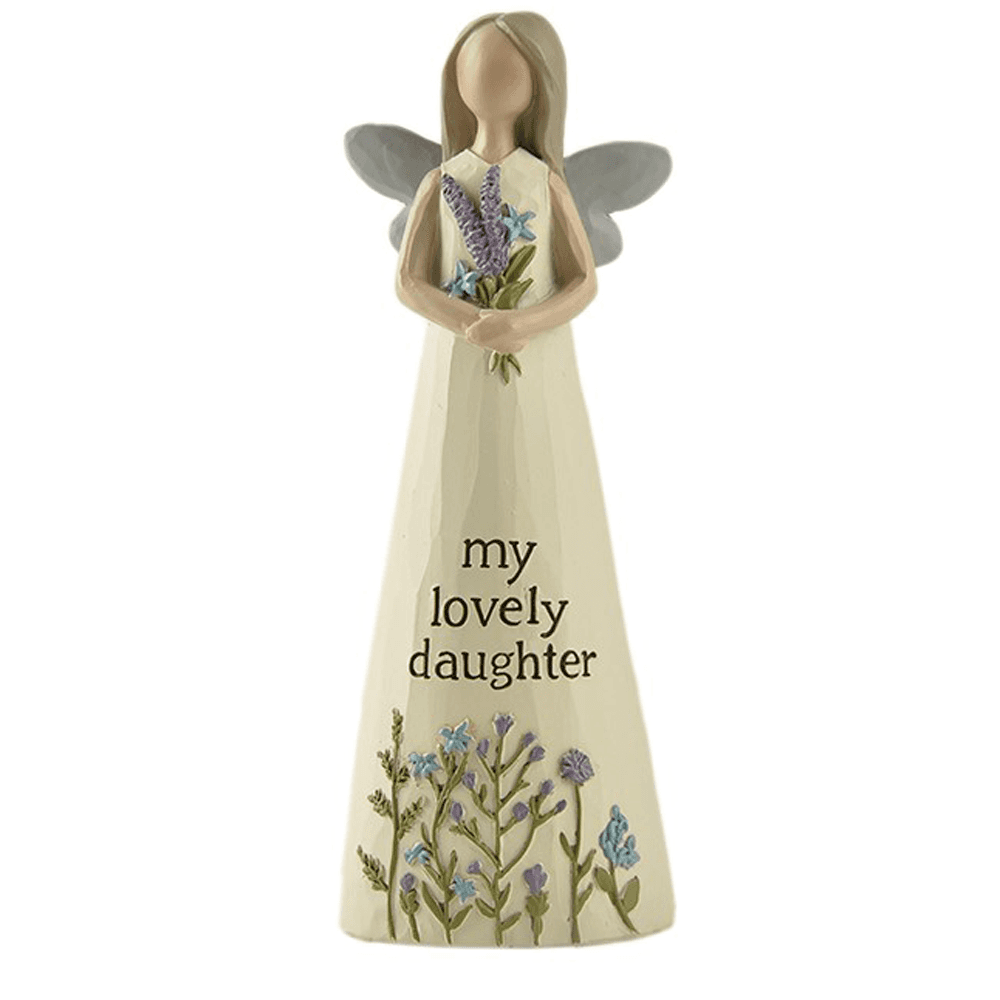 Feather & Grace Angel Figurine - My Lovely Daughter K12878
