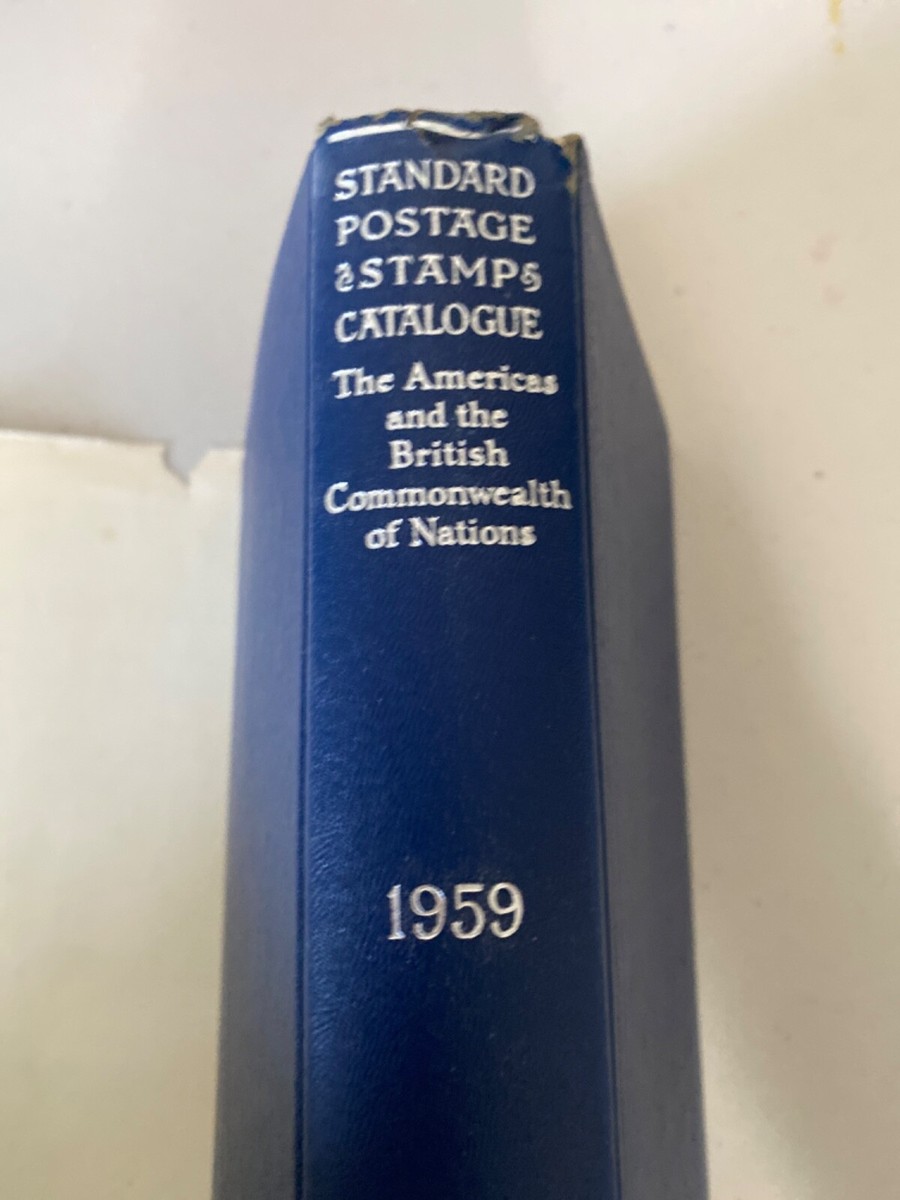 Scott's Standard Postage Stamp Catalogue 1959 Vol 1 | eBay