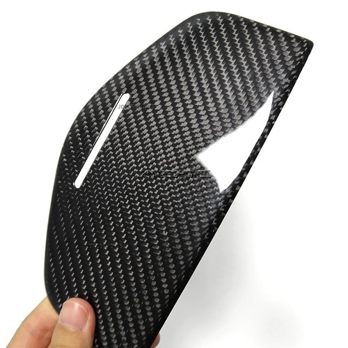 3pcs Dry Carbon Fiber Cup Holder Shift Panel Trim For Maserati Ghibli 2014-2017 - Bild 5 von 10