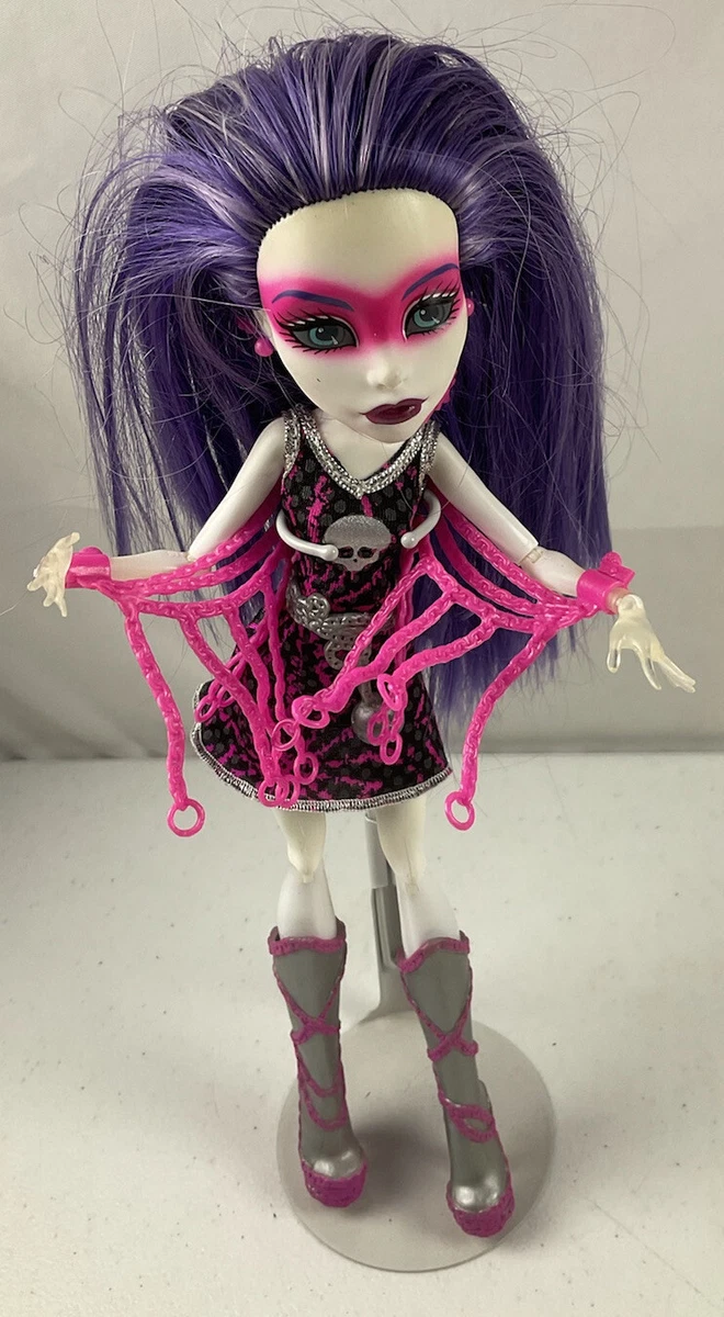 Mattel Monster High Spectra VONDERGEIST Power Ghoul Doll Purple Hair Super  Hero