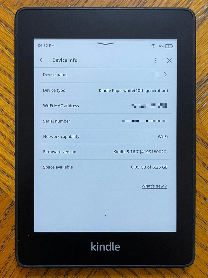 Amazon Kindle Paperwhite (10th Generation) 8GB, 300ppi, Water-Proof - Image 2 of 4