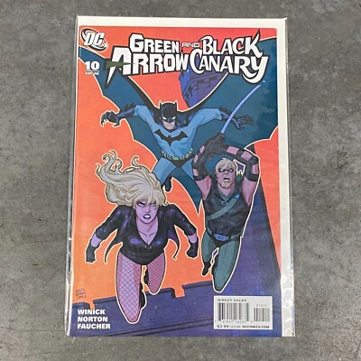 Green Arrow and Black Canary #10 (2008) Judd Winick Comic Book By DC Comics