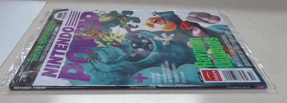 Nintendo Power Magazine Sealed # 283 October 2012 Rayman, NewsStand Edition Rare - Image 3 of 4