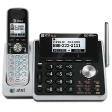 AT&T TL88102 DECT 6.0 Expandable 2-Line Speakerphone with Caller ID open box