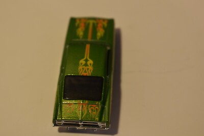 Hot Wheels Ford Torino Talladega Green with Flames Malaysia N3191